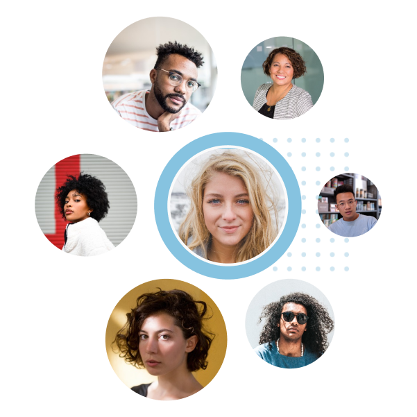 Zakenman die blij kijkt